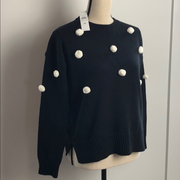 NEW W/Tags Ann Taylor Polka Dot Sweater - Picture 1 of 5